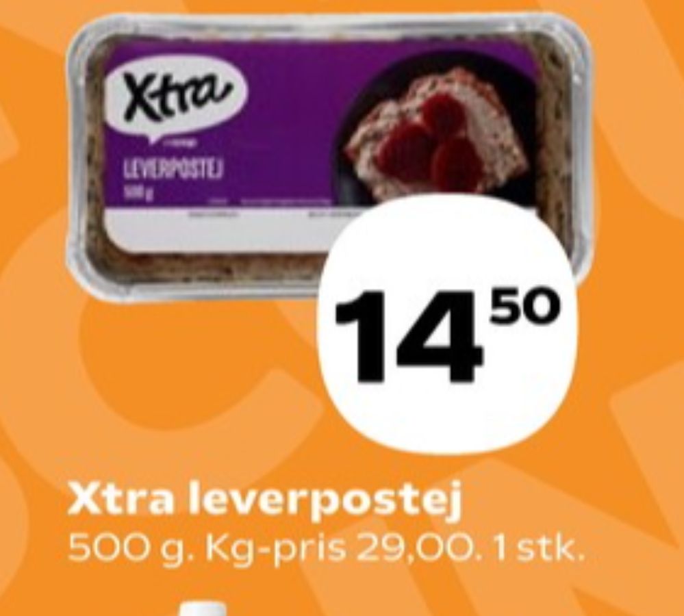 Xtra, Leverpostej