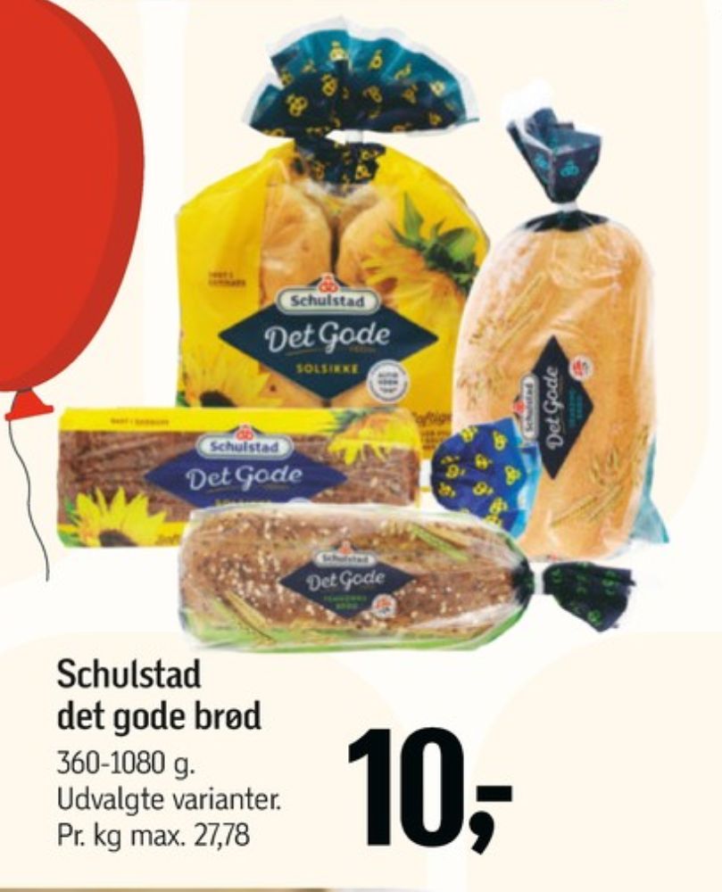 Schulstad Det Gode, Solsikkerugbrød
