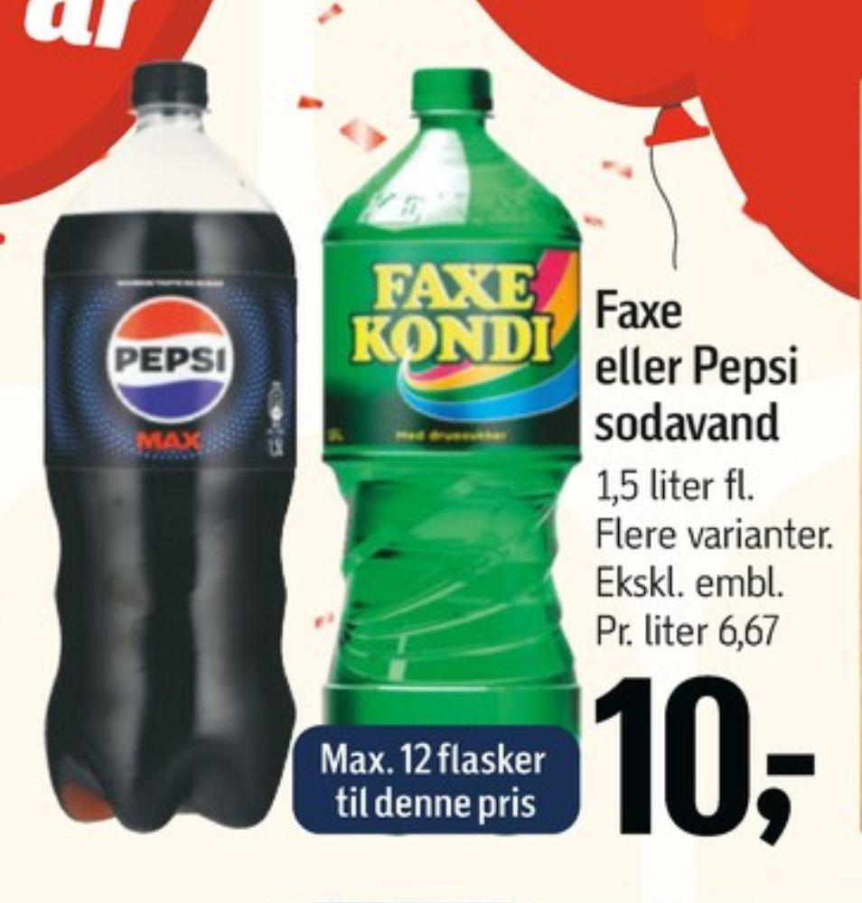 Faxe Kondi, Sportssodavand