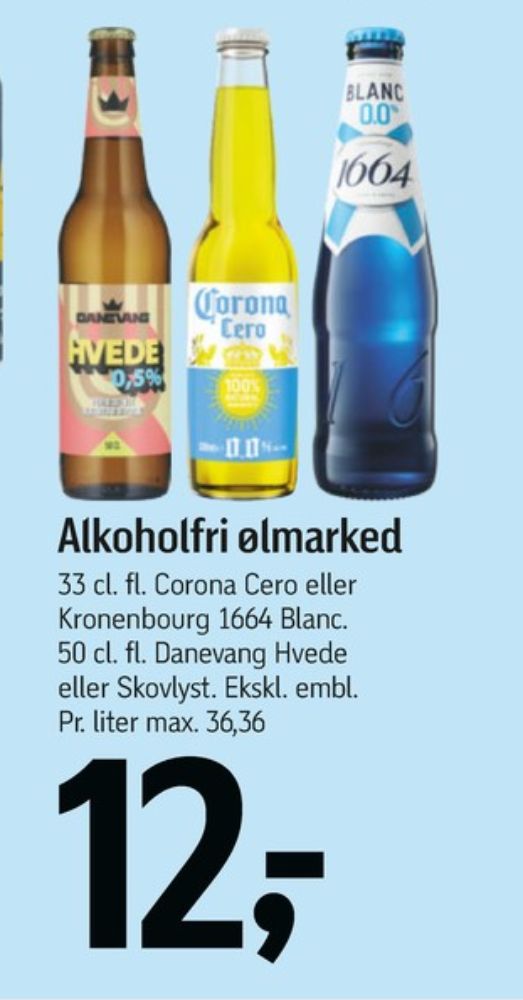 Kronenbourg 1664 Blanc 0,0%, Øl - Alkoholfri