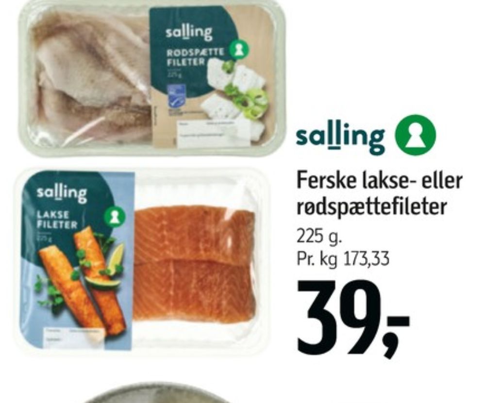 Salling, Laksefilet