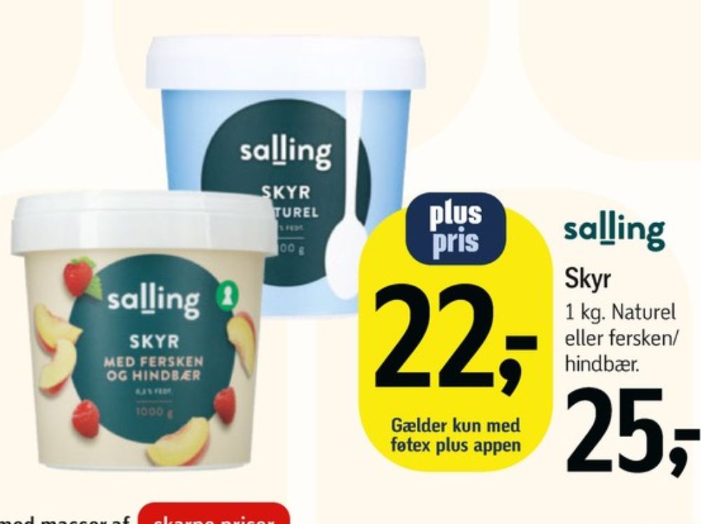 Salling, Skyr Naturel 0,2%