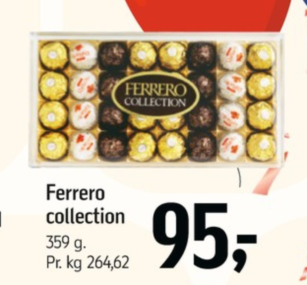 Ferrero Collection, Dessertchokolade