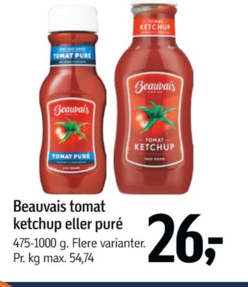Beauvais, Ketchup
