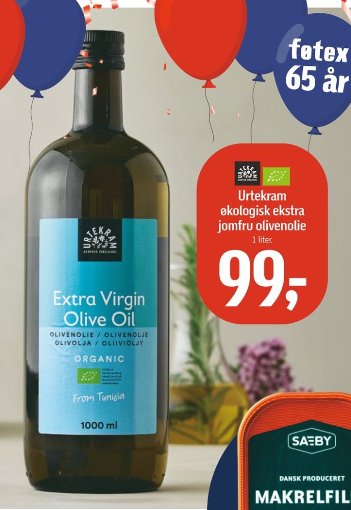 Urtekram, Olivenolie