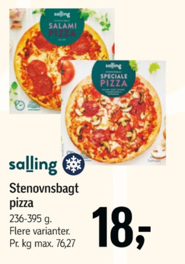 Salling, Salami Pizza