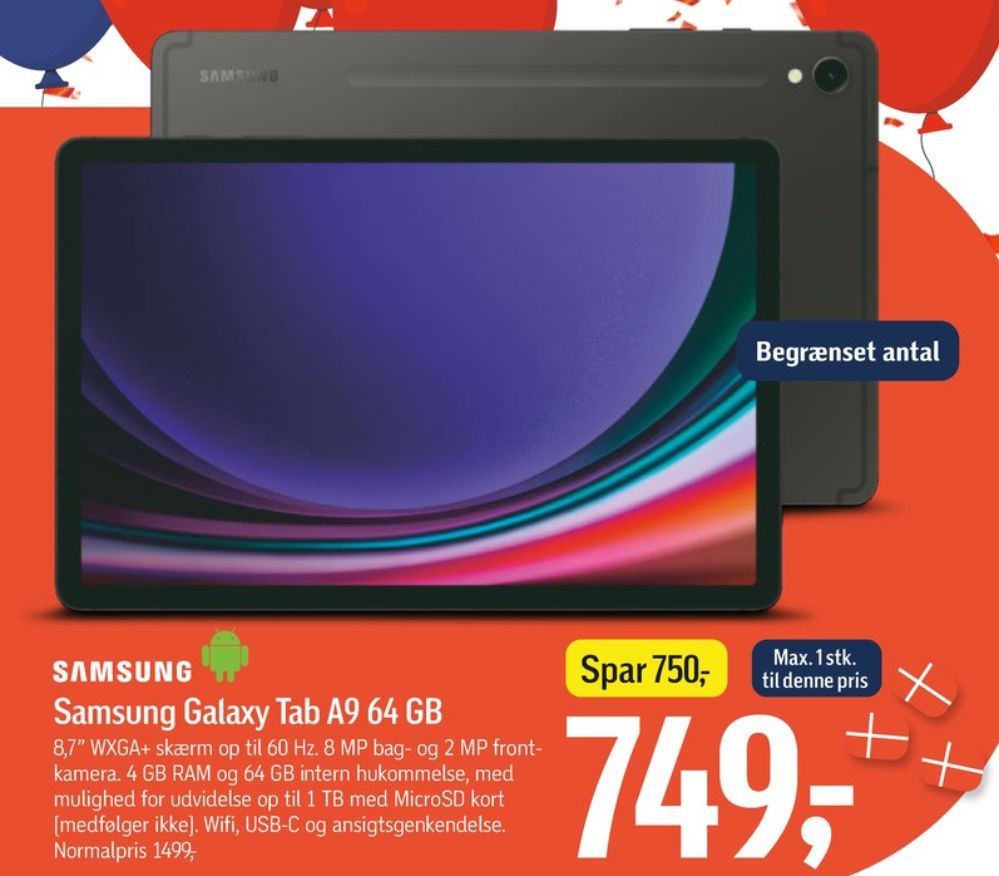 Samsung Galaxy, Tablet