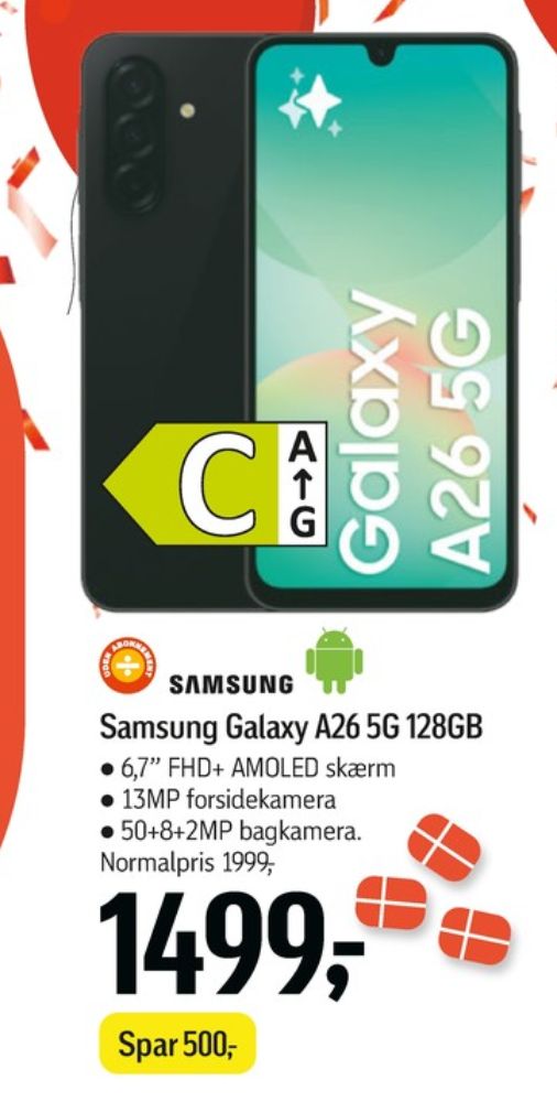 Samsung Galaxy A26, Mobiltelefon