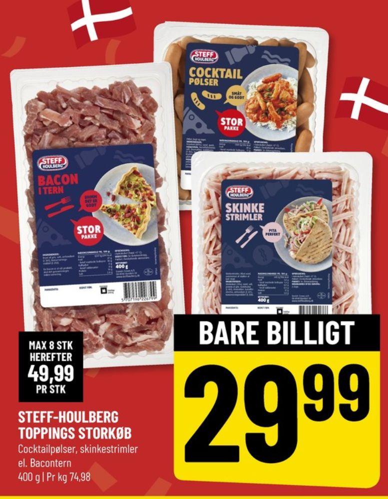 Steff Houlberg, Bacontern