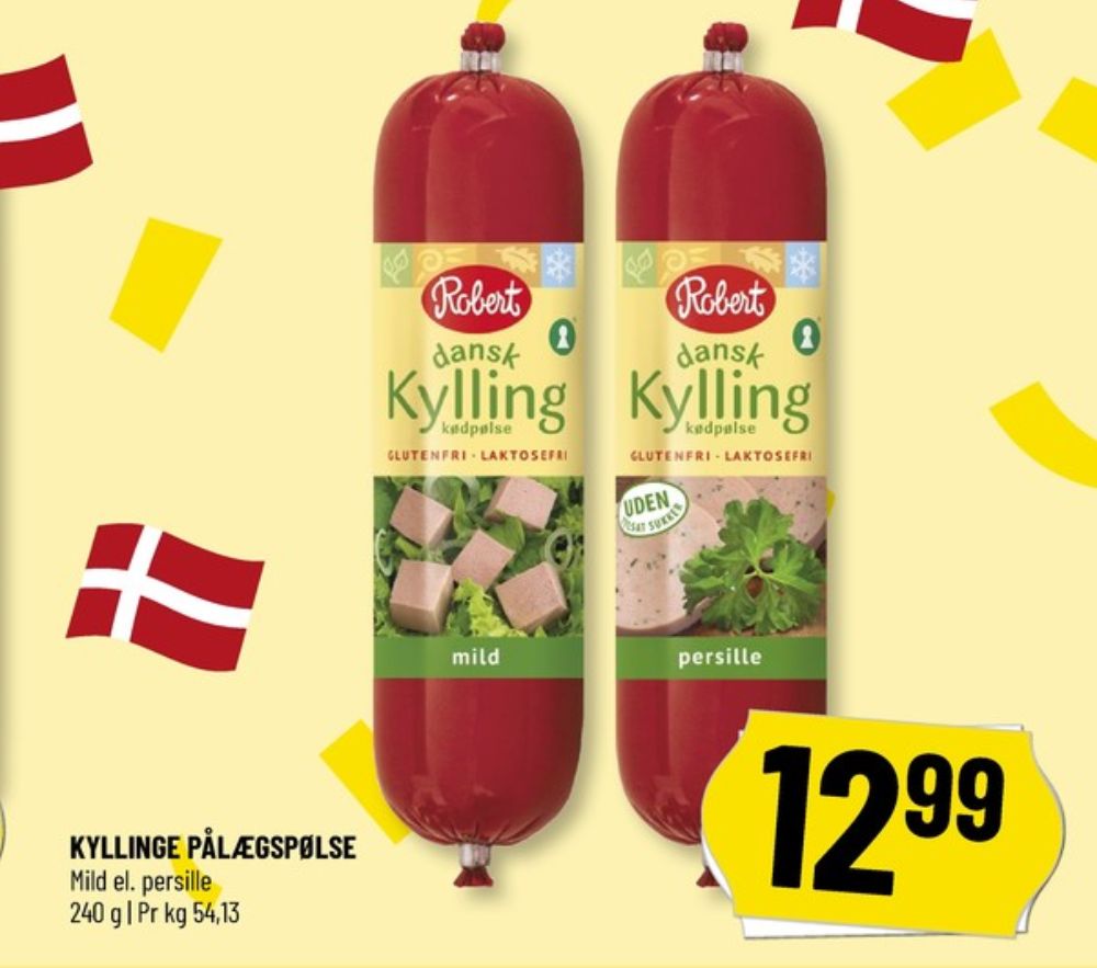 Robert, Kyllingepølse Mild