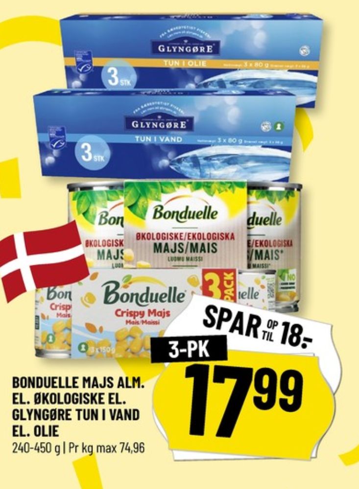 Glyngøre, Tun i olie