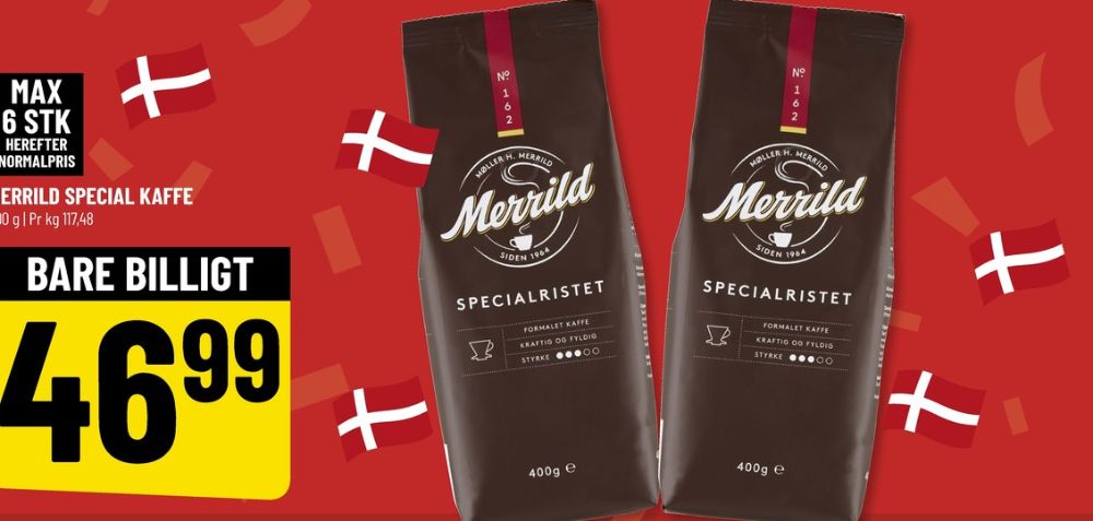 Merrild Specialristet, Kaffe Formalet