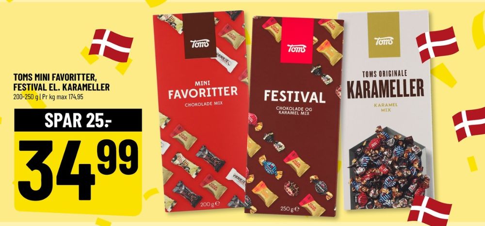 Toms Mini Favoritter, Dessertchokolade