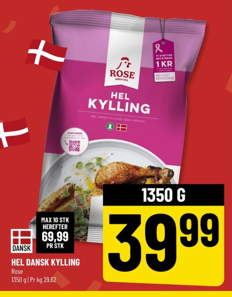 Rose, Kylling
