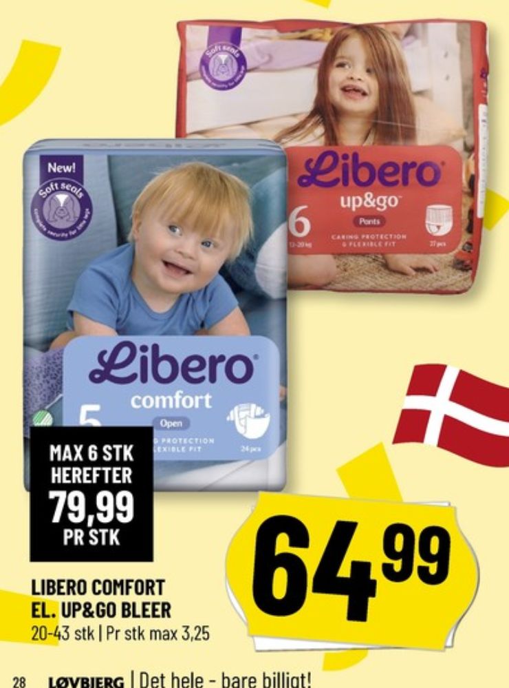 Libero Up&Go, Bleer str 6 13-20 kg