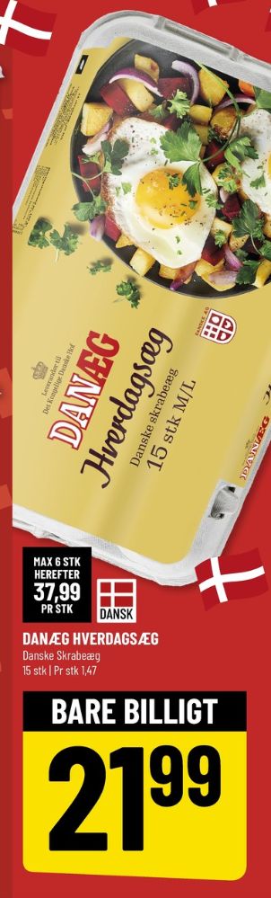 Danæg, Hverdagsæg M/L
