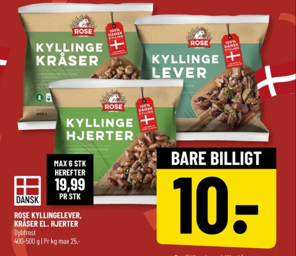 Rose, Kyllingekråser