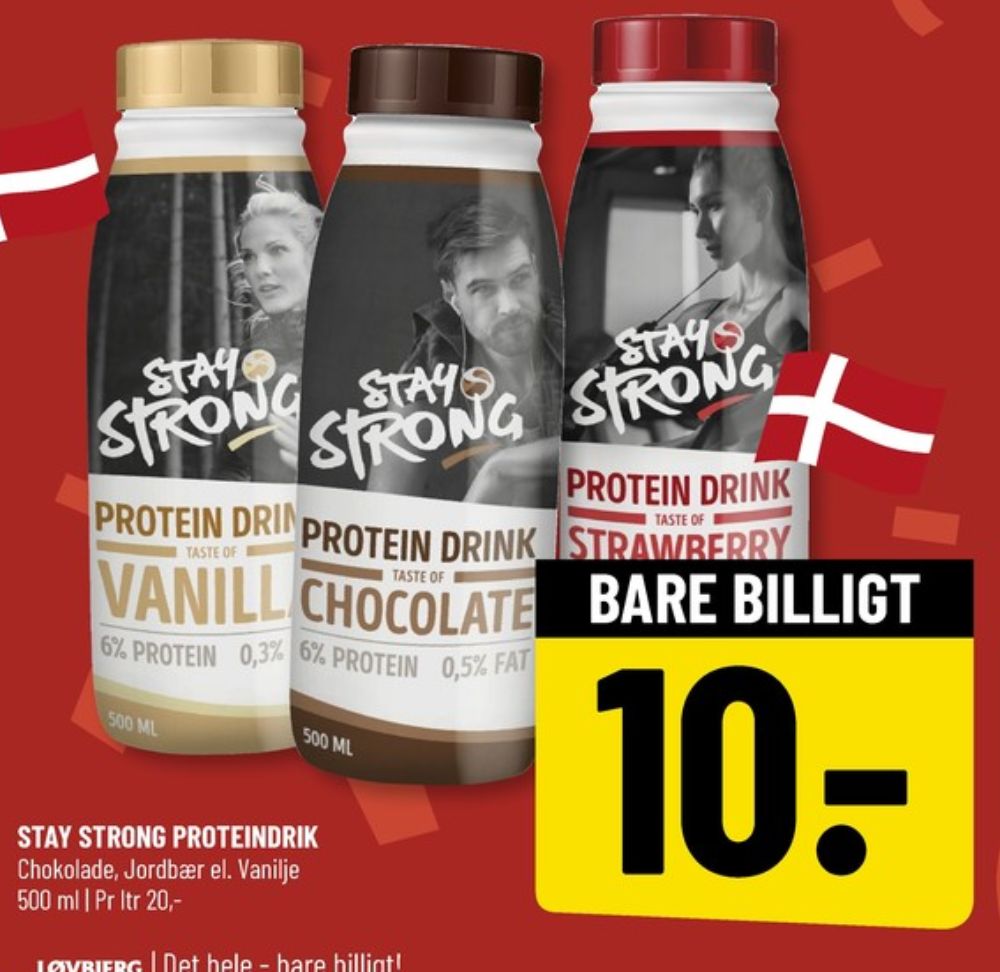 Stay Strong, Proteindrik Chokolade