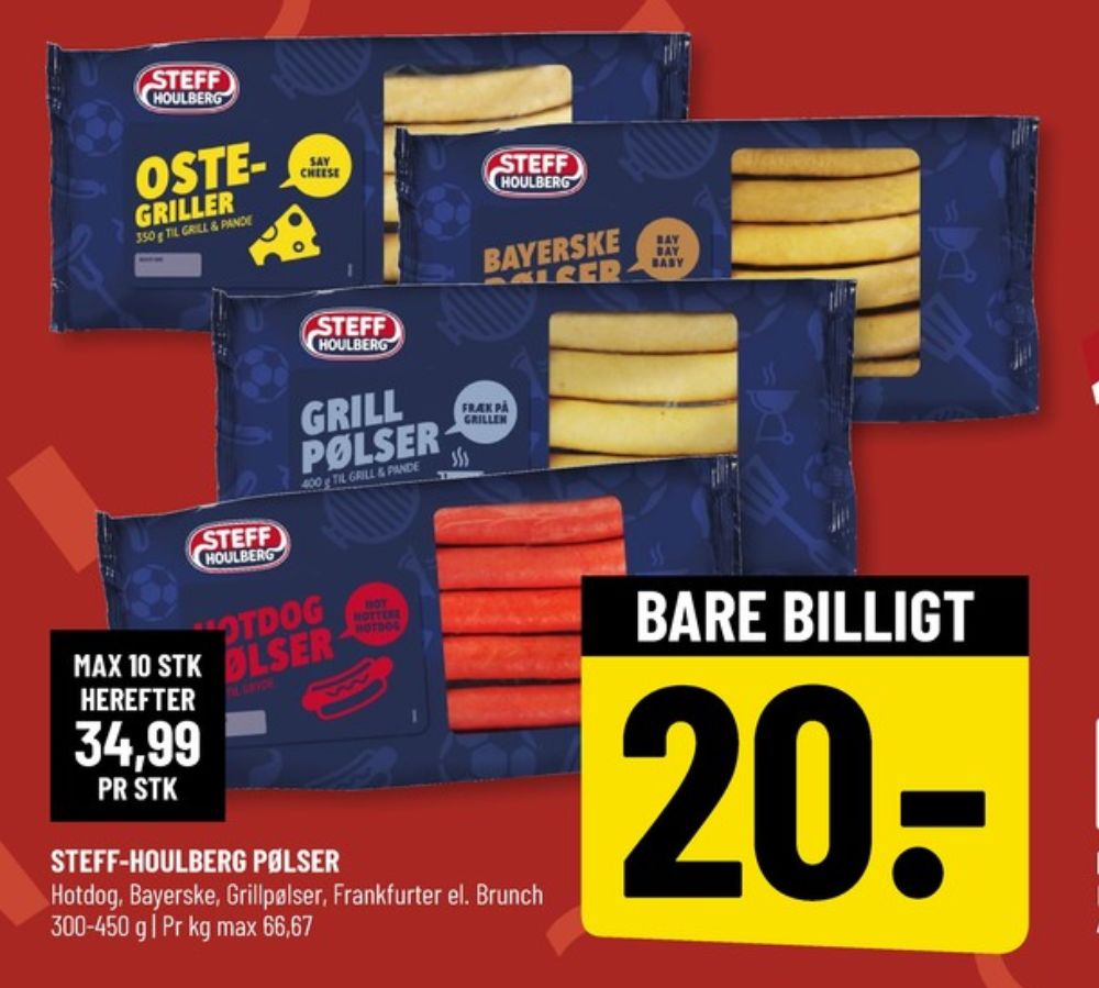 Steff Houlberg, Grillpølser