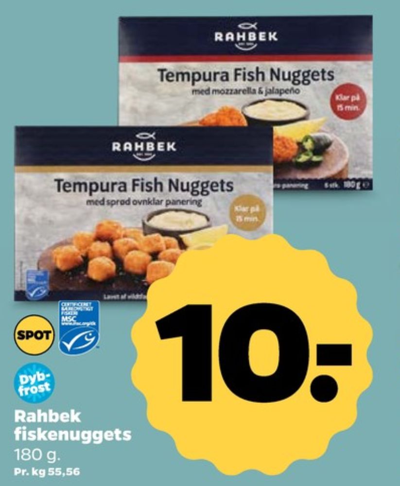 Rahbek, Tempurarejer