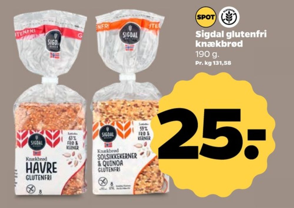 Sigdal, Solsikkekerne & Quinoa knækbrød