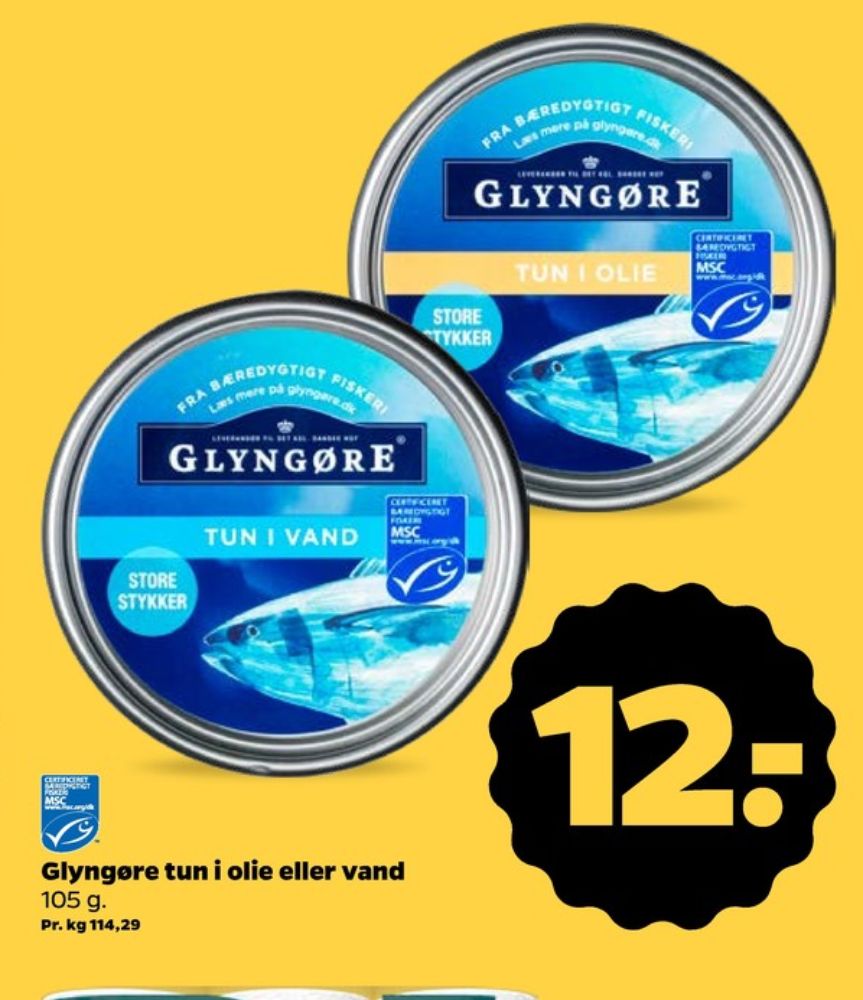 Glyngøre, Tun i olie