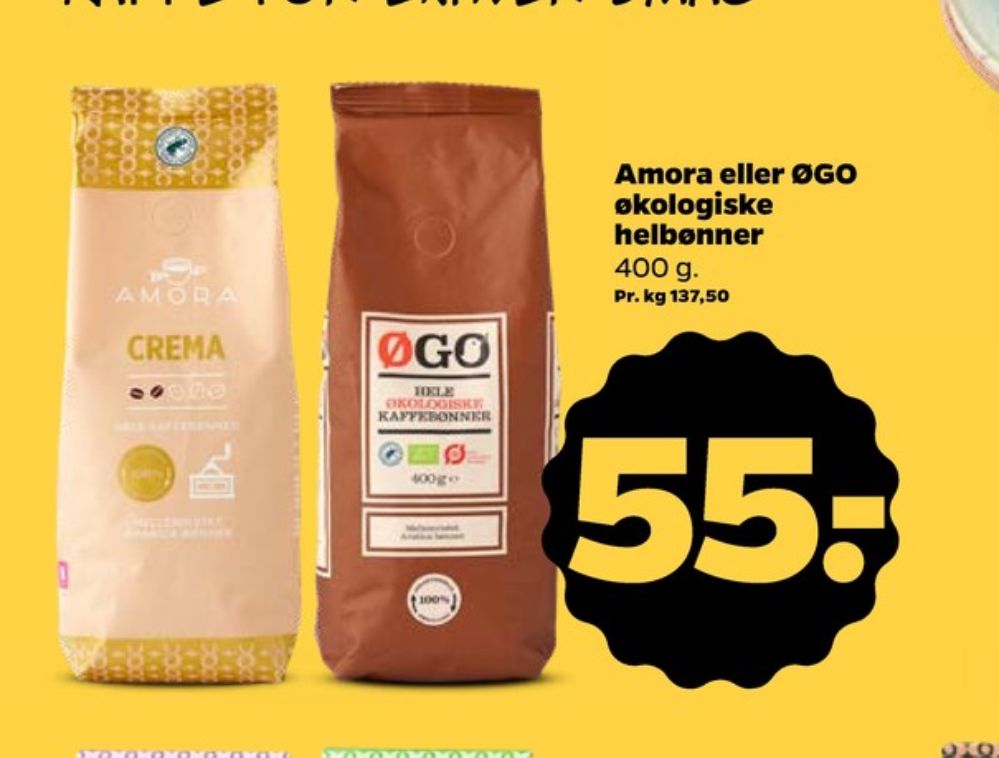 ØGO, Kaffebønner