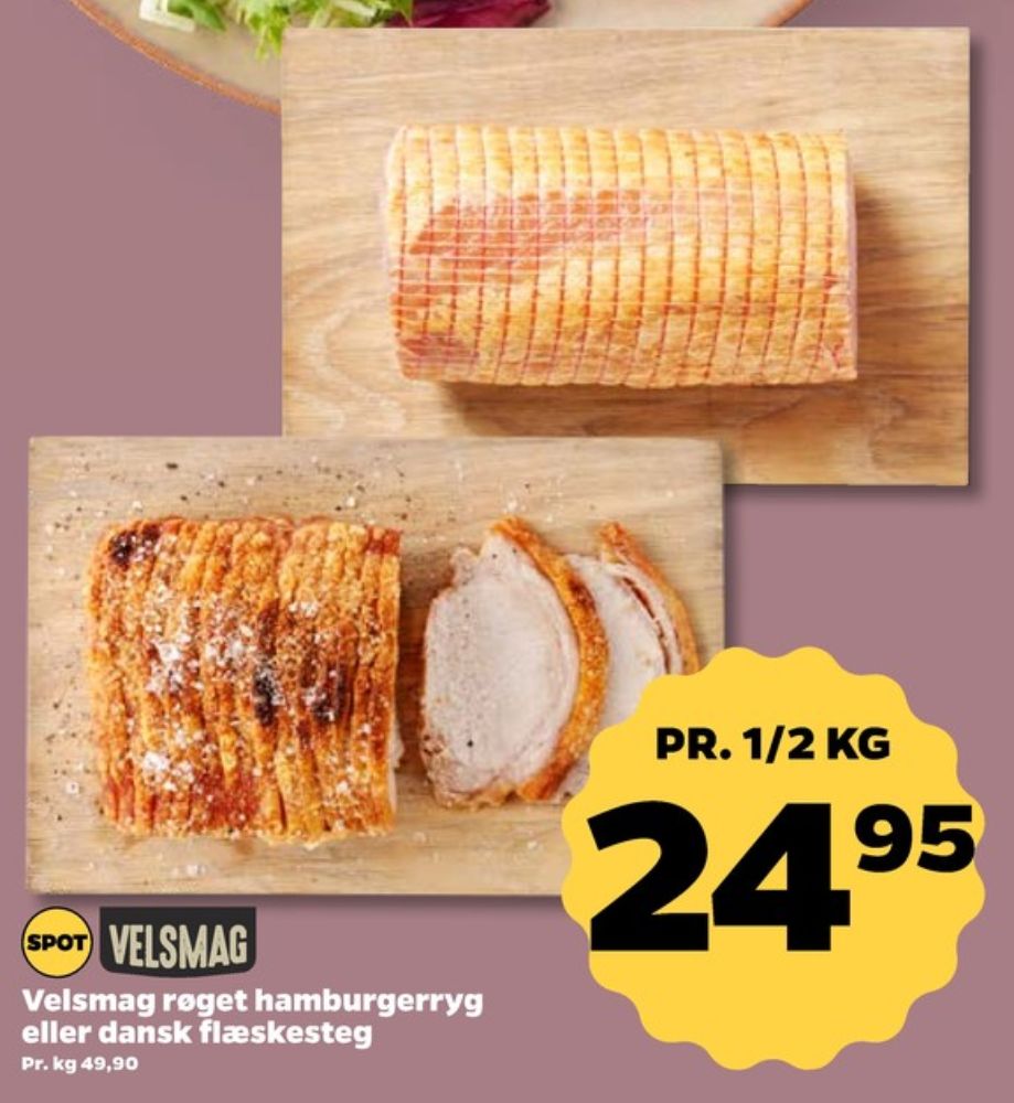 Velsmag, Flæskesteg