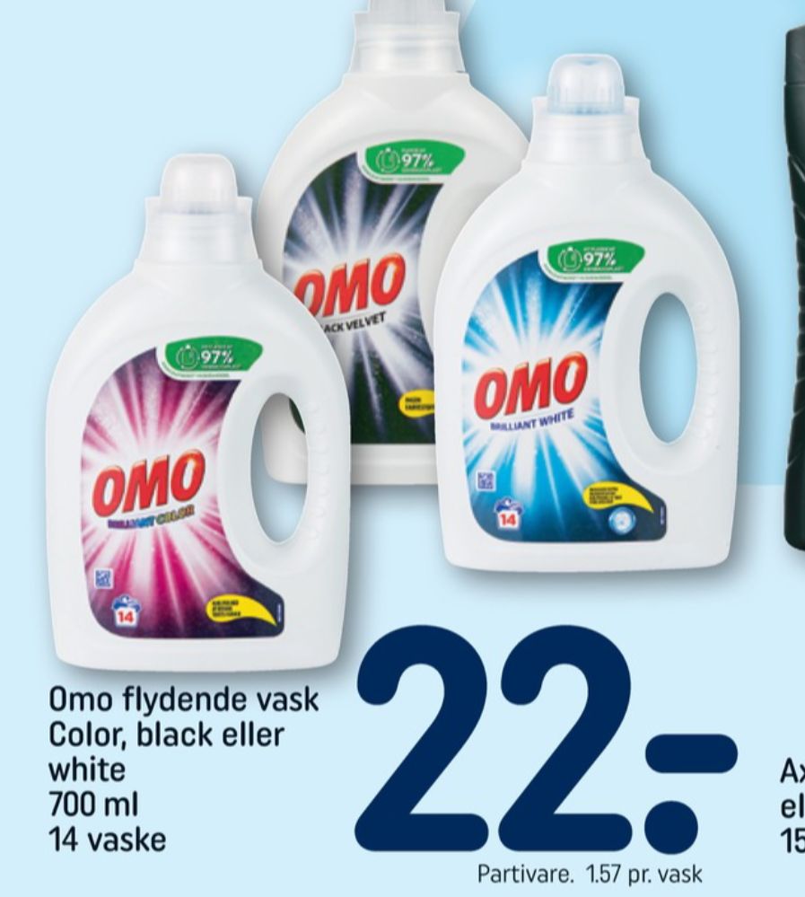 Omo, Vaskemiddel-flydende
