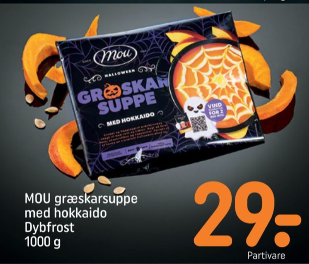 Mou, Græskarsuppe