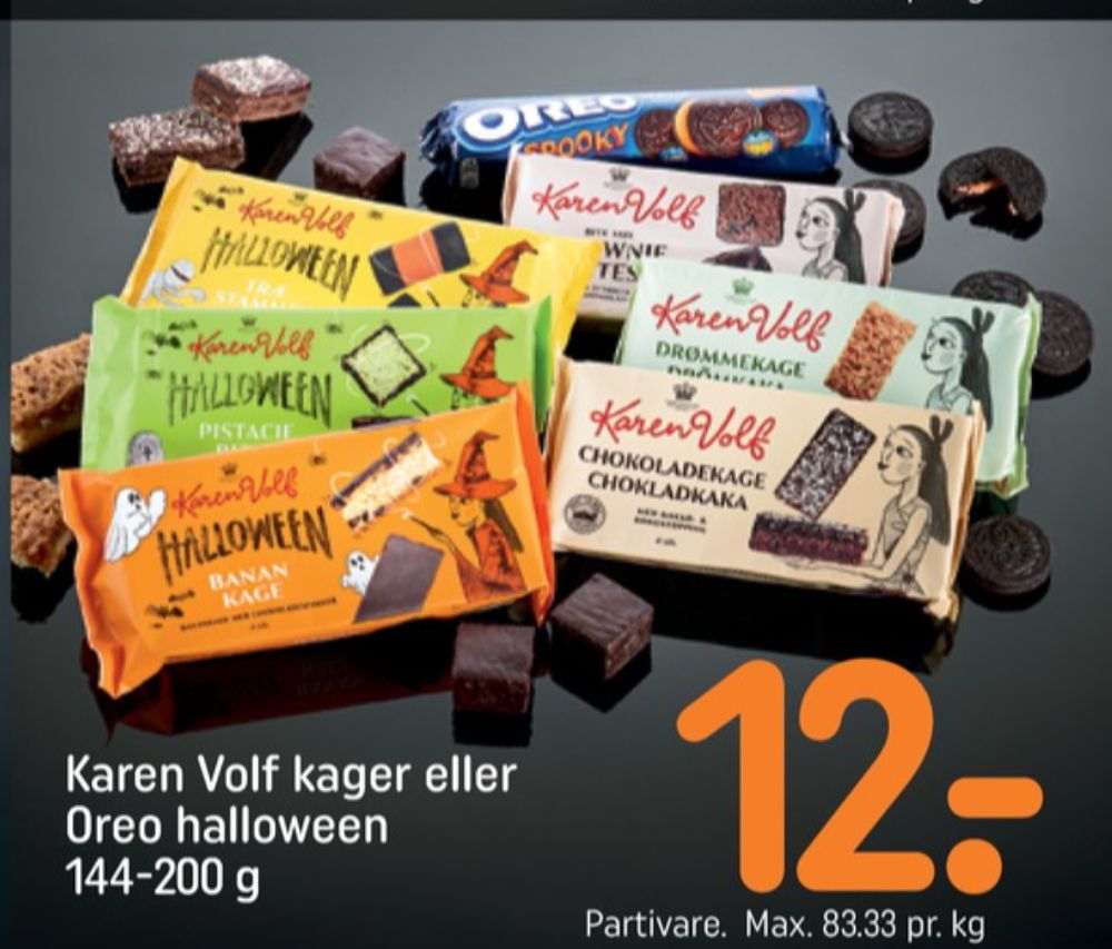 Karen Volf, Chokoladekage med kokos