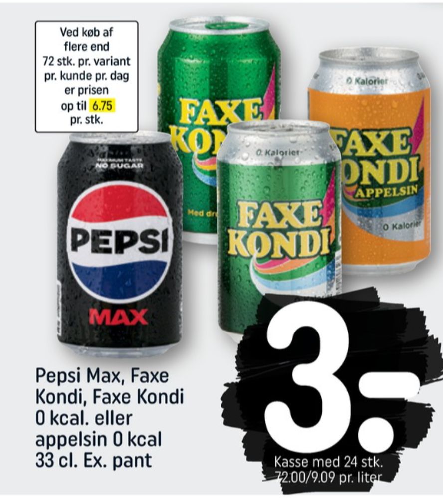 Pepsi Max, Cola