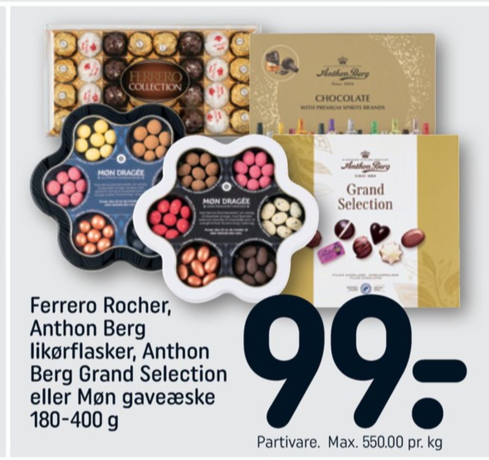 Anthon Berg Grand Selection, Dessertchokolade