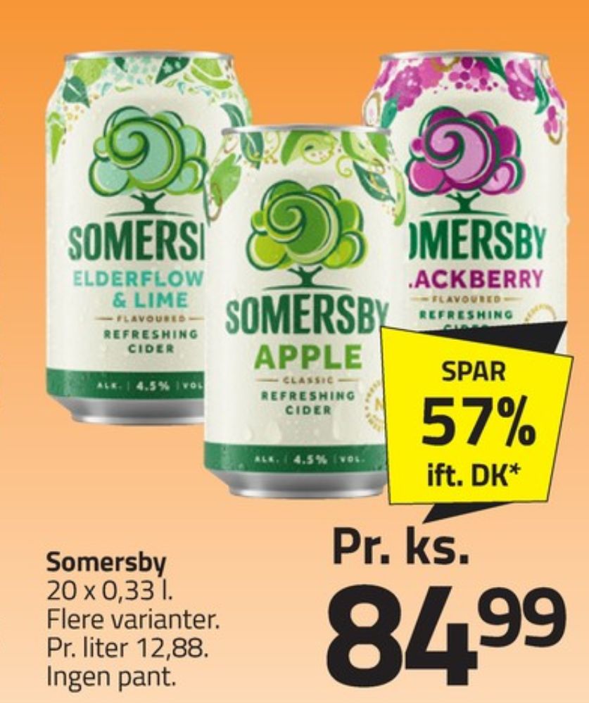 Somersby Apple, Apple Cider 20 pk.