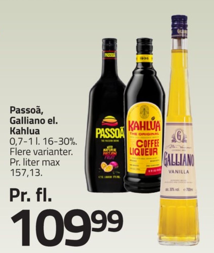 Passoa, Likør