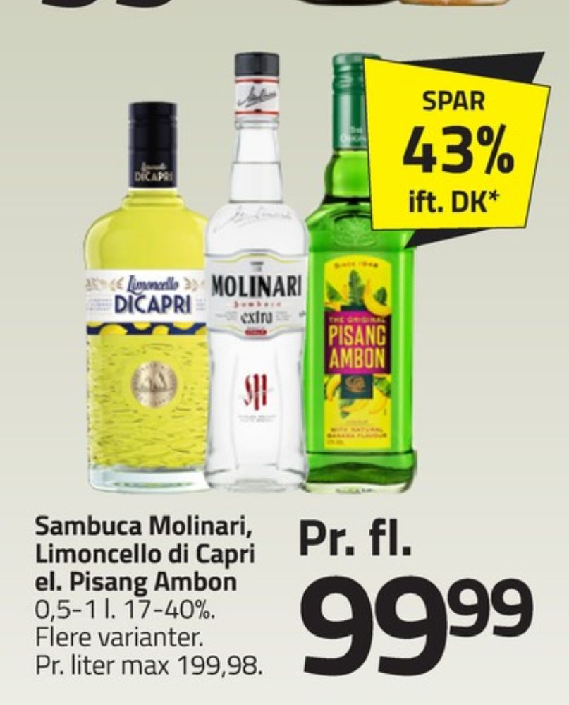 Pisang Ambon, Likør