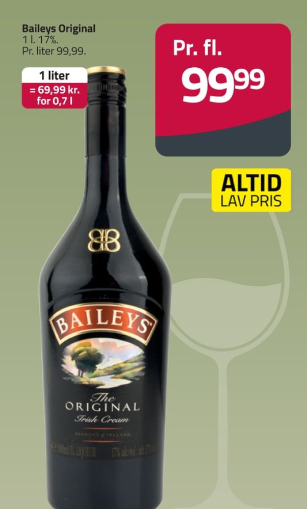 Baileys Original, Likør