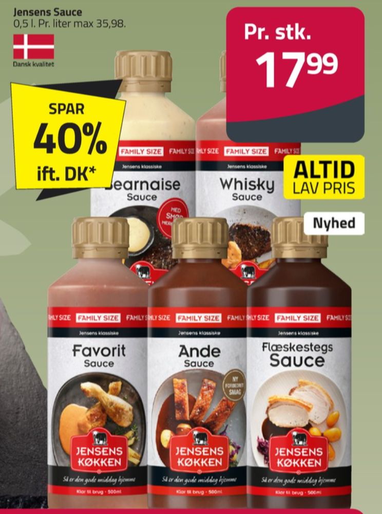 Jensens Køkken, Flæskestegssauce