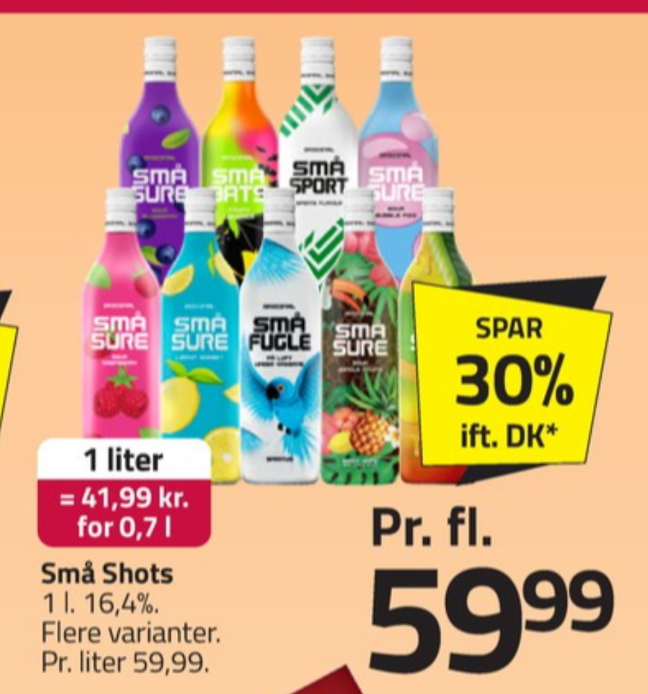Små Sure, Shots Juicy Mango