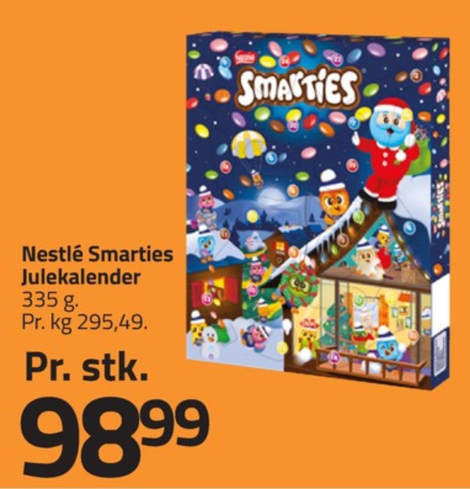 Smarties, Julekalender
