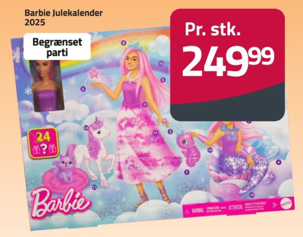 Barbie, Julekalender