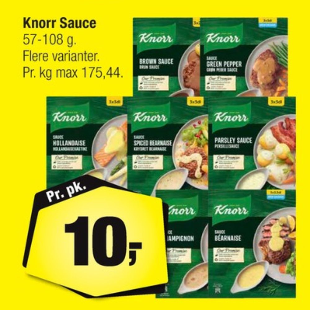 Knorr, Green Pepper Sauce
