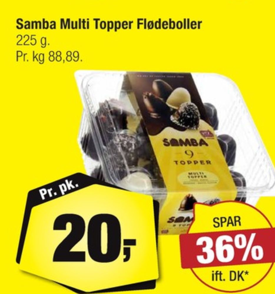 Samba, Flødeboller