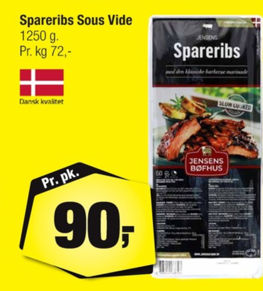 Jensens, Spareribs