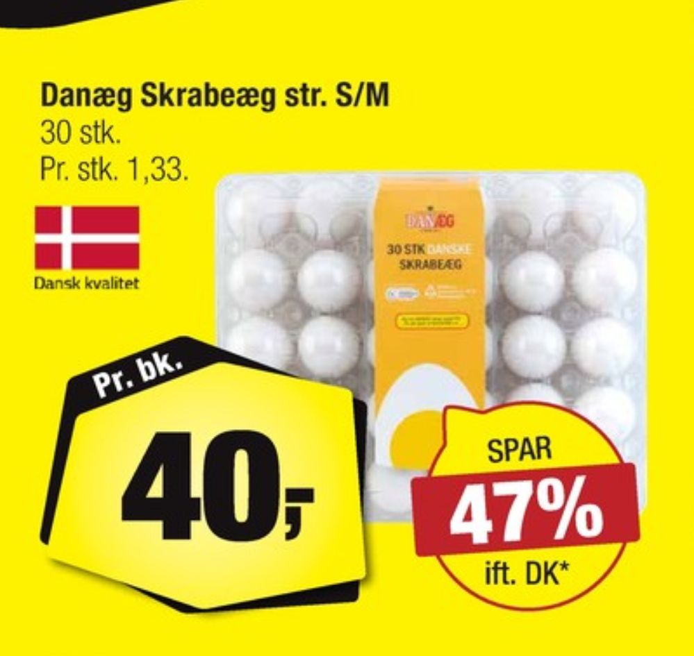 Danæg, Skrabeæg S/M