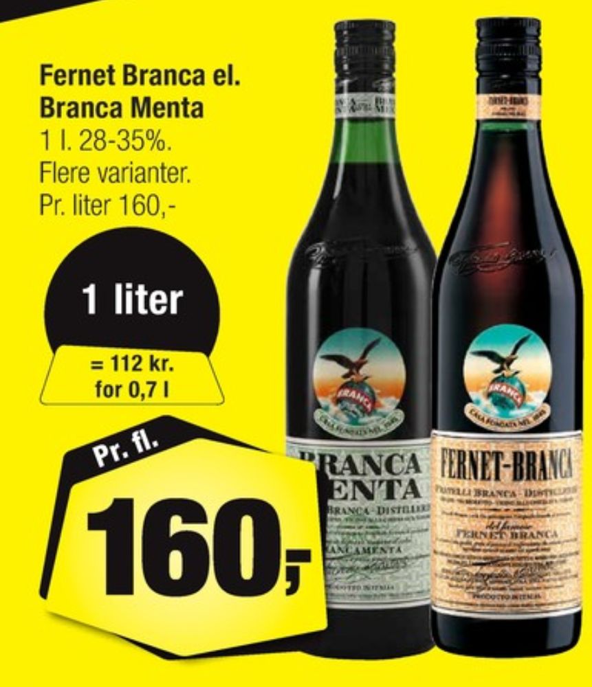 Fernet Branca, Bitter