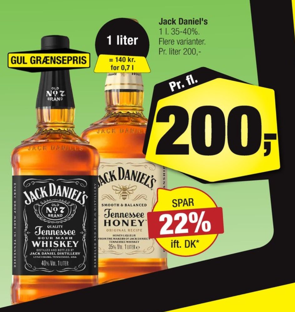 Jack Daniels Old No. 7, Whisky