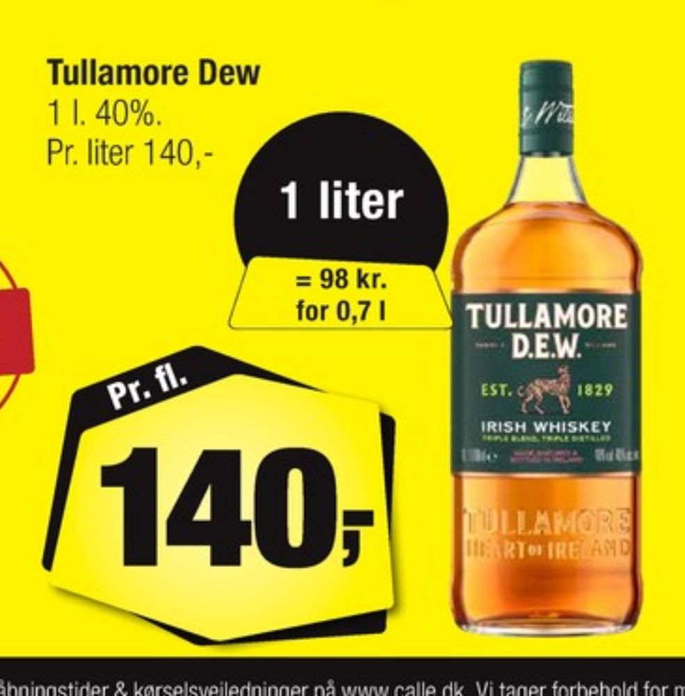 Tullamore Dew, Whisky