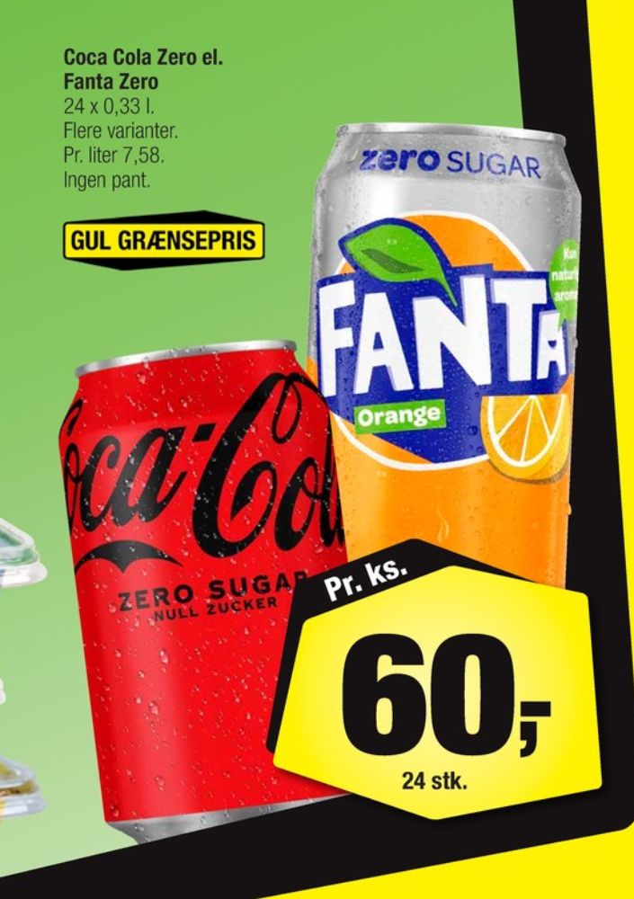 Coca Cola Zero, Cola 24 pk.