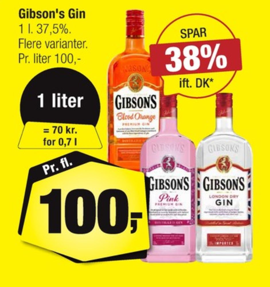 Gibson's London Dry, Gin